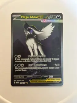 Pokemon Mega Absol EX 180/132 Me01 Mega Evolution Holo 280 HP Claw of Darkness - Image 3