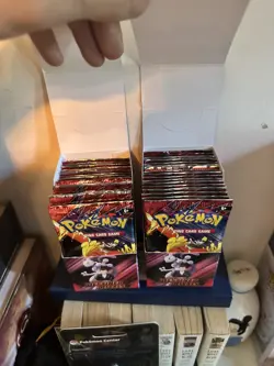 Pokemon TCG Destined Rivals 2x Half Booster Boxes unsealed, 36 Packs - Image 2