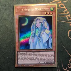 MGED-EN023 Ghost Mourner & Moonlit Chill Gold Rare 1st Edition YuGiOh - Image 1
