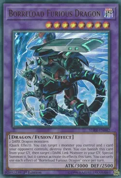 Borreload Furious Dragon-Ultra Rare - 1st Edition - SDRR-EN042 - Structure De... - Image 1