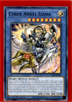 Cyber Angel Izana | LDS2-EN091 | Yu-Gi-Oh! TCG - Image 1
