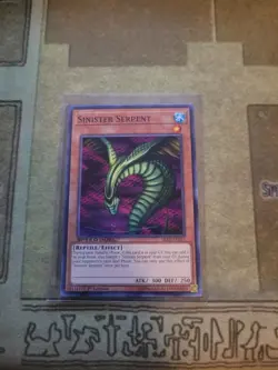 YUGIOH SINISTER SERPENT SBAD-EN037 COMMON 1ST ED NM SPEED DUEL - Image 1