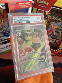 Appletun PSA 9 Mint Pokemon Card Surging Sparks NM - Image 1