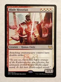 MTG - Blade Historian - Strixhaven - Rare - NM - Magic the Gathering - Image 1
