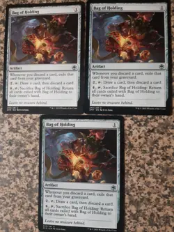 MTG - 3 x Bag of Holding - Adventures in the Forgotten Realm - Image 1