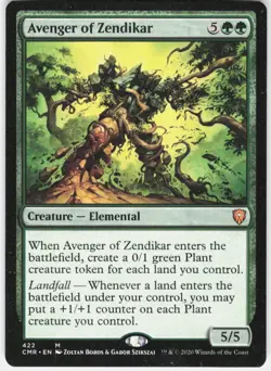 Avenger of Zendikar M Commander Legends 422 NM - Image 1
