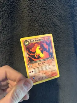 Pokemon TCG Dark Rapidash Card Team Rocket 1st Edition 44/82 English LP-NM WOTC - Image 5