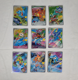 Pokemon First Partner Illustration Series 1 Promo 30th Anniversary Complete SET - Image 1