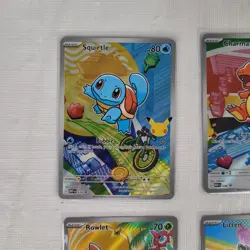 Pokemon First Partner Illustration Series 1 Promo 30th Anniversary Complete SET - Image 3