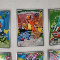 Pokemon First Partner Illustration Series 1 Promo 30th Anniversary Complete SET - Image 4