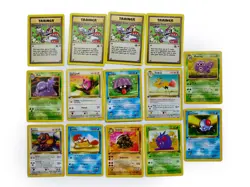 POKEMON * 1st Edition LOT * HEAVY PLAYED REGULAR Black Star 1999 Wizards TCG M61 - Image 1