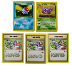 POKEMON * 1st Edition LOT * HEAVY PLAYED REGULAR Black Star 1999 Wizards TCG M61 - Image 5
