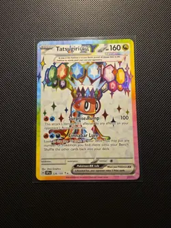 Pokemon TCG Tatsugiri EX Full Art Ultra Rare Card 226/191 Surging Sparks - Image 1