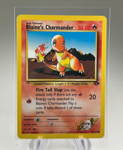 Blaine's Charmander - 60/132 - Common - Unlimited Edition NM, English Pokemon - Image 1