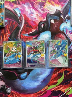 Pokemon TCG First Partner Illustration Rares Rowlet Litten Popplio 043/044/045 - Image 1