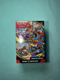 Pokemon TCG Mega Evolution Booster Bundle FACTORY SEALED - 6 Packs - 3 AVAILABLE - Image 1