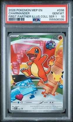 2026 POKEMON FIRST PARTNER ILLUSTRATION COLLECTION SERIES POTNTL PSA 10-9 - Image 2