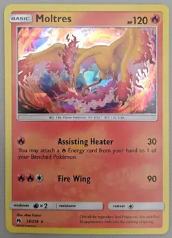 Moltres 038/214 Deck Exclusives Cracked Ice Holo Pokemon TCG - NM - Image 1