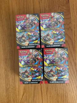 Pokemon Mega Evolutions Booster Bundle - LOT OF 4 - Image 1