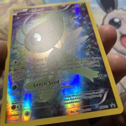 Celebi XY111 - XY Black Star Promo - Full Art Holo Rare NM Pokemon Card - Image 4