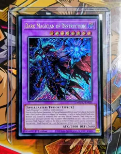 Dark Magician Of Destruction (Secret Rare) - MZMU-EN011 - Yu-Gi-Oh TCG - Image 1