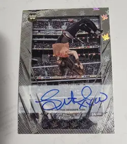 Topps Chrome WWE 2026 Logofractor Lita Autographed Card - Image 1