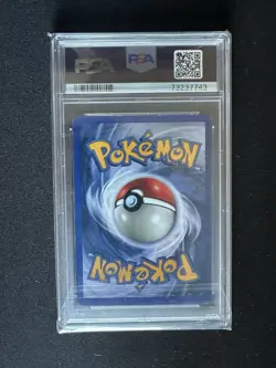 PSA 7 Chansey 3/102 Base Set Rare Holo Pokemon Card WOTC 1999 - Near Mint - Image 2