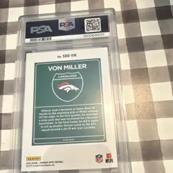 2023 Panini Donruss Optic Super Bowl Downtown Von Miller #SBD-VM PSA 10 Broncos - Image 2
