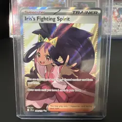 Iris's Fighting Spirit 180/159 Sv09: Journey Together Holo Pokemon Card Game - Image 1