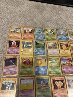 Vintage Pokemon Base Set Unlimited Fossil Jungle Lot 58 Cards All Different - Image 2