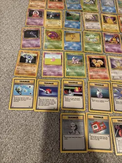 Vintage Pokemon Base Set Unlimited Fossil Jungle Lot 58 Cards All Different - Image 4