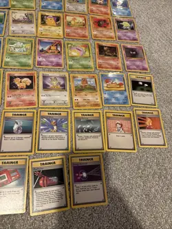 Vintage Pokemon Base Set Unlimited Fossil Jungle Lot 58 Cards All Different - Image 5