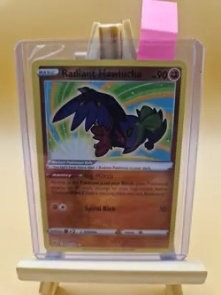 Pokemon Card Radiant Hawlucha 081/189 Astral Radiance Near Mint - Image 3