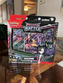 Pokemon TCG Rival Battle Deck Marnie Foil Cards English Deck - Image 1