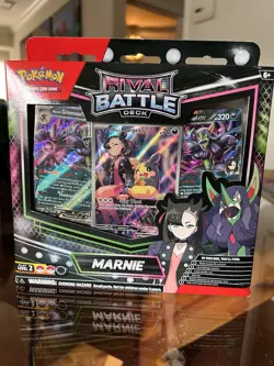 Pokemon TCG Rival Battle Deck Marnie Foil Cards English Deck - Image 2