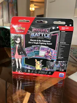 Pokemon TCG Rival Battle Deck Marnie Foil Cards English Deck - Image 3
