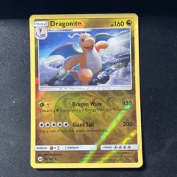 Dragonite - 96/149 - Sun & Moon Base Set Reverse Holo Rare Pokemon Card - NM - Image 1