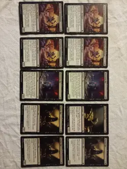 Magic The Gathering Rat Black Set 10 Card Lot MTG Collect Thornplate Intimidator - Image 1