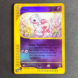 MEW #55/165 Holo Reverse Expedition E-Series 2002 Pokemon Card - Image 1
