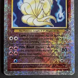 NINETALES #17/110 Holo Reverse English Legendary Collection 2002 Pokemon Card - Image 4