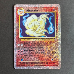 NINETALES #17/110 Holo Reverse English Legendary Collection 2002 Pokemon Card - Image 1