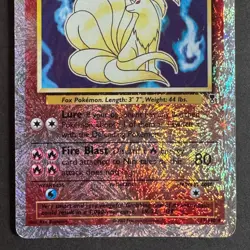 NINETALES #17/110 Holo Reverse English Legendary Collection 2002 Pokemon Card - Image 4