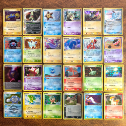 Pokemon Card Lot 24 ENG - Holo Reverse Stamped - EX 2003/2006 - DMG to NM - Image 1