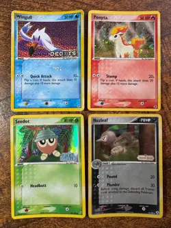 Pokemon Card Lot 24 ENG - Holo Reverse Stamped - EX 2003/2006 - DMG to NM - Image 2