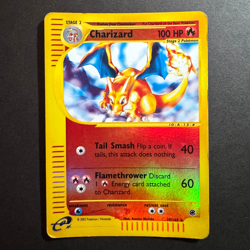 Charizard #39/165 Reverse Holo Expedition E-Series 2002 Pokemon Card - Image 1