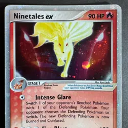 Pokemon TCG Ninetales Ex 96/101 - EX Hidden Legends - Ultra Rare Holo Card 096 - Image 3