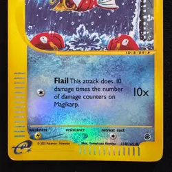 Magikarp #118/165 Holo Reverse Eng Expedition E-Series 2002 - Pokemon Card - Image 5