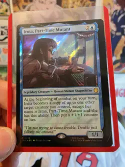 Irma, Part-Time Mutant R 0012 Surge Foil TMNT MTG NM / MINT Unplayed - Image 1