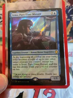 Irma, Part-Time Mutant R 0012 Surge Foil TMNT MTG NM / MINT Unplayed - Image 2