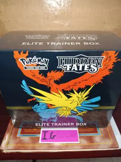 Pokemon 2019 Hidden Fates Elite Trainer Box Factory Sealed - Image 1